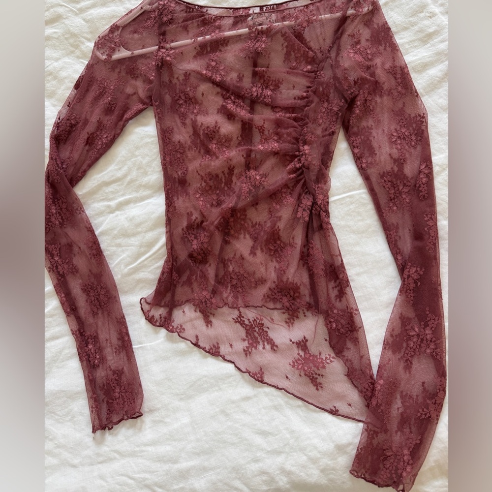 Free People Lace Top NWOT